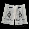 HDPE die-cut handle Plastic bags with Backkom Bear printing, 50pcs/pack